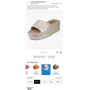 Lemon Jelly Women's Sunny Platform Sandals